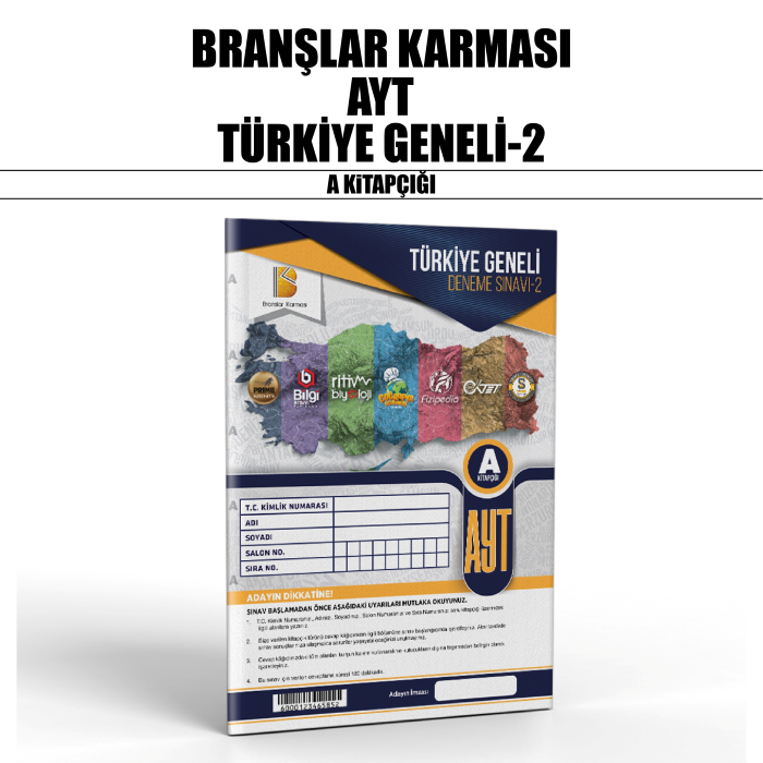 BRANŞLAR YKS AYT TÜRKİYE GENEL SNV 2-A - 25-26